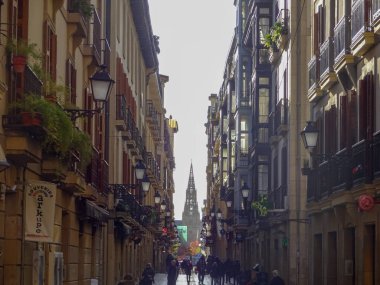 Pais Vasco San-Sebastian güzel şehir, İspanya