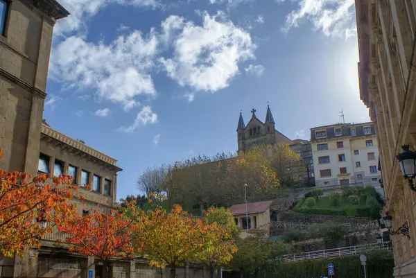 San Sebastián hermosa ciudad en Pais Vasco, España — Foto de Stock