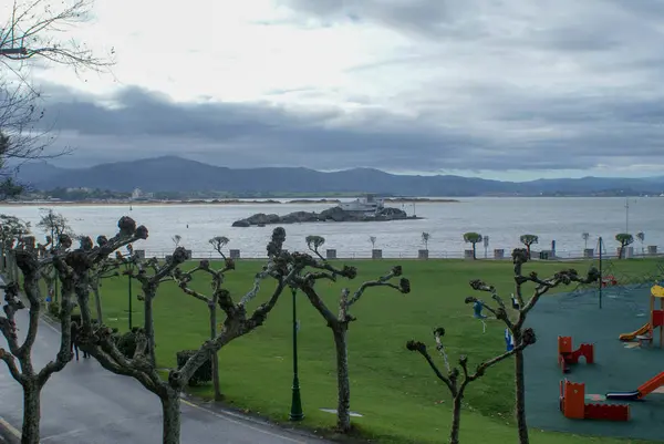 Santander hermosa ciudad en Cantabria, España — Foto de Stock