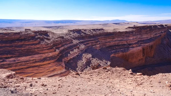 Valle de la Luna en Chile, desierto de Atacama — Foto de Stock