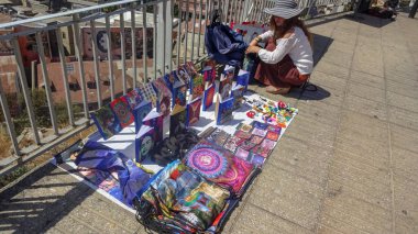 Valparaiso Şili'de grafiti şehri