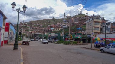 Cusco Peru güzel ve antik bir şehir