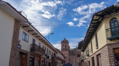 Cusco Peru güzel ve antik bir şehir