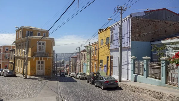 Valparaíso es la ciudad del graffiti en Chile — Foto de Stock