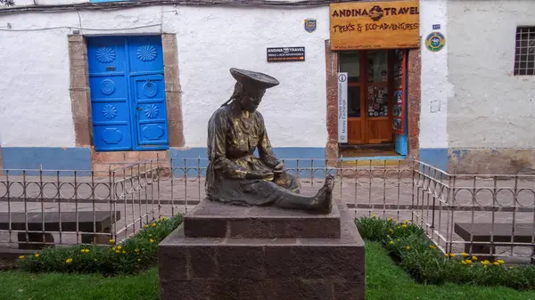 Cusco Peru güzel ve antik bir şehir — Stok fotoğraf