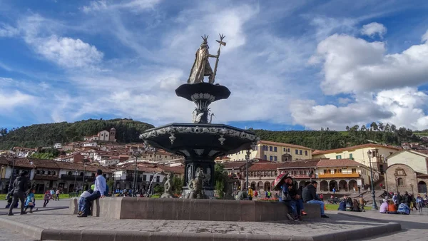 Cusco es una ciudad hermosa y antigua en Perú —  Fotos de Stock