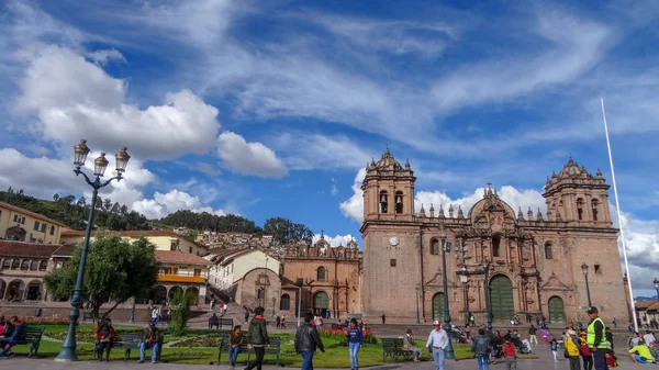 Cusco es una ciudad hermosa y antigua en Perú —  Fotos de Stock