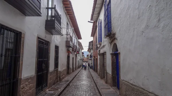 Cusco je nádherné a starobylé město v Peru. — Stock fotografie