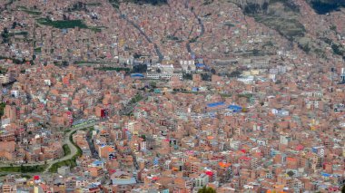 La Paz ve El Alto - Bolivya'da dev şehir