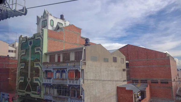 La Paz y El Alto - gigantesca ciudad en Bolivia — Foto de Stock