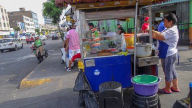 Lima Peru başkenti, büyük ve şaşırtıcı