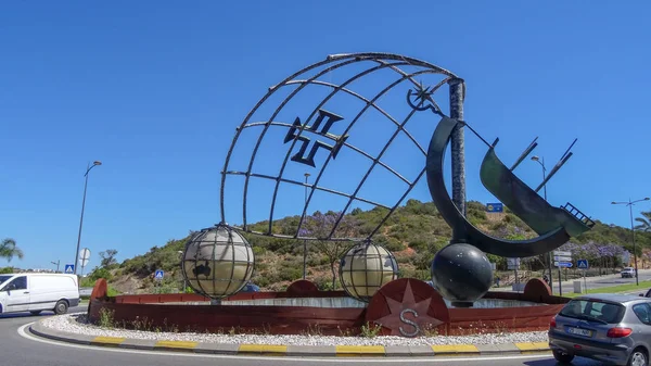 Albuferira egy napos üdülőhely a Dél-Portugália — Stock Fotó