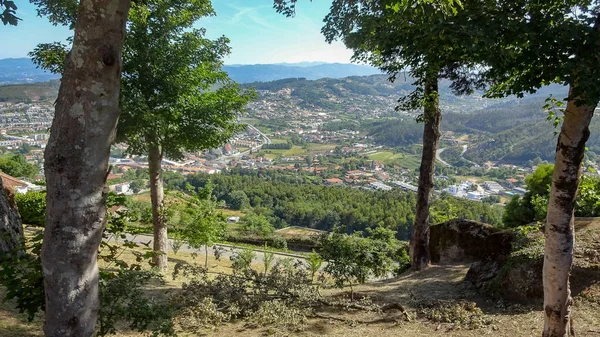 Ο Μπράγκα είναι μια πανέμορφη πόλη στην Πορτογαλία. Υπέροχη αρχιτεκτονική — Φωτογραφία Αρχείου