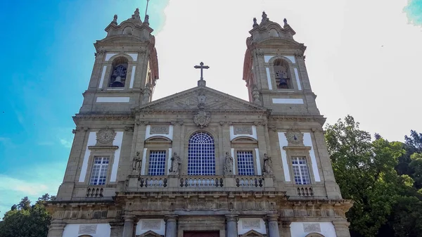 Braga es una hermosa ciudad en Portugal. Increíble arquitectura —  Fotos de Stock
