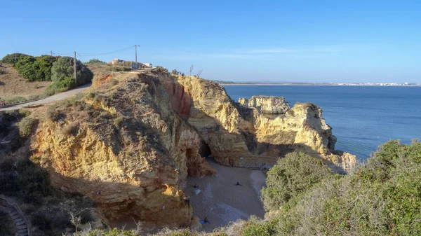 Lagos Algarve kıyısında inanılmaz bir tatil, Portekiz, Kayalar ve plajlar