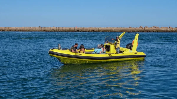 Faro ville et parc naturel Ria Formosa dans le sud du Portugal — Photo