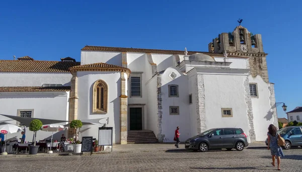 Faro ciudad y parque natural Ria Formosa en el sur de Portugal — Foto de Stock