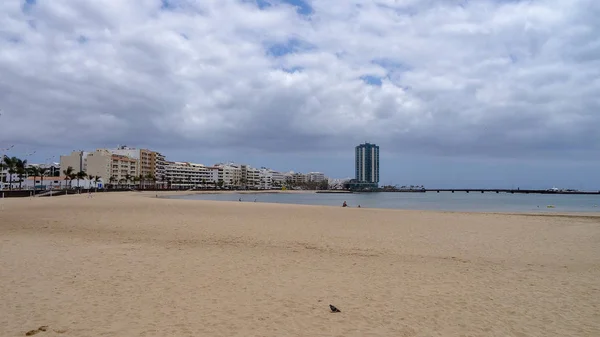 Arrecife a fővárosa Lanzarote, Kanári-szigetek — Stock Fotó