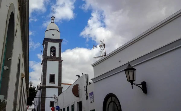 Arrecife, Lanzarote, Kanarya adasının başkentidir. — Stok fotoğraf