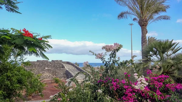 Caleta-de-Fuste to przytulny kurort plażowy na wyspie Fuerteventura, Canarias, Hiszpania — Zdjęcie stockowe