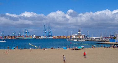 Las Palmas de Gran Canaria, İspanya'nın Canarias şehrinde bir ada.