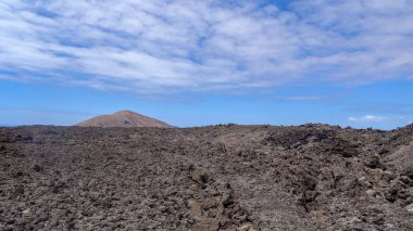 Park Timinfaya Lanzarote, Canarias inanılmaz volkanik bir yerdir.