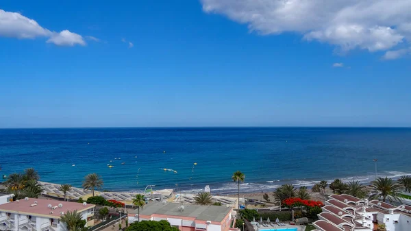 Maspalomas a Playa del Ingles je nádherné letovisko na jihu ostrova Gran-Canaria, Španělsko — Stock fotografie