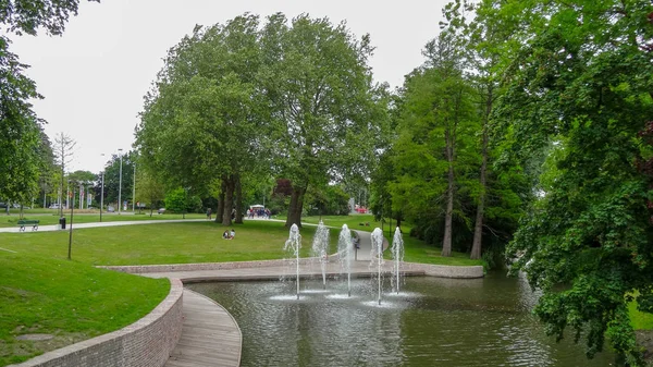 Beautiful Brugge is een cultuurhoofdstad van België, Brugge — Stockfoto