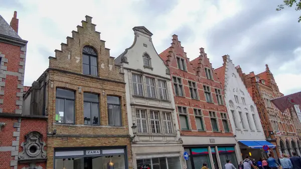 Beautiful Brugge Belçika'nın bir kültür başkenti, Bruges — Stok fotoğraf