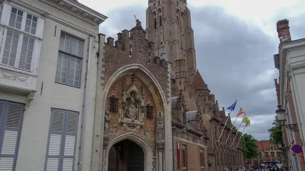 Брюгге - культурная столица Бельгии. — стоковое фото