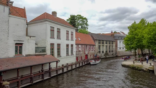 Beautiful Brugge Belçika'nın bir kültür başkenti, Bruges — Stok fotoğraf