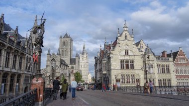 Gent Belçika'da çok güzel bir şehir