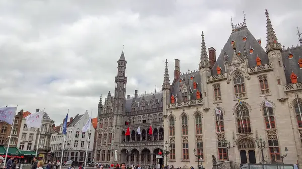 Hermosa Bruja es una capital cultural de Bélgica, Brujas — Foto de Stock