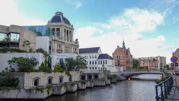 Gent Belçika'da çok güzel bir şehir — Stok fotoğraf