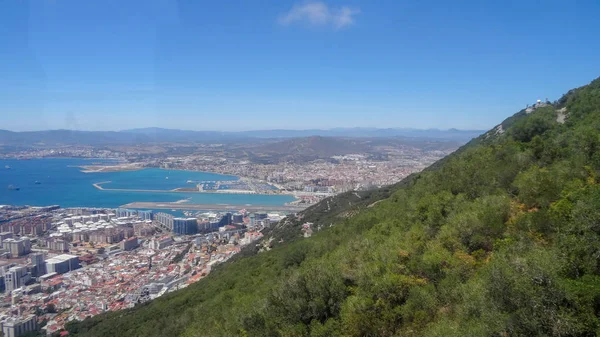 Гібралтар є прекрасним місцем на півдні Європи — стокове фото