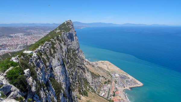 Гибралтар красивое место на юге Европы
