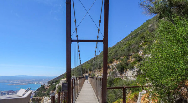 Gibraltar is a beautiful place on the south of Europe