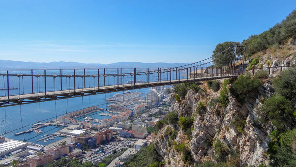Gibraltar is a beautiful place on the south of Europe