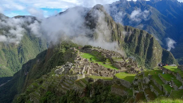 Machu picchu in peru ist eines der Wunder der Welt — Stockfoto