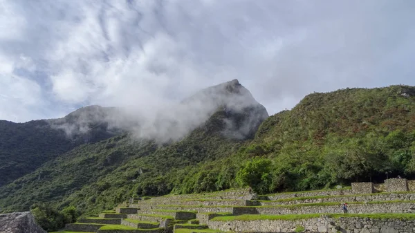 Machu picchu in peru ist eines der Wunder der Welt — Stockfoto