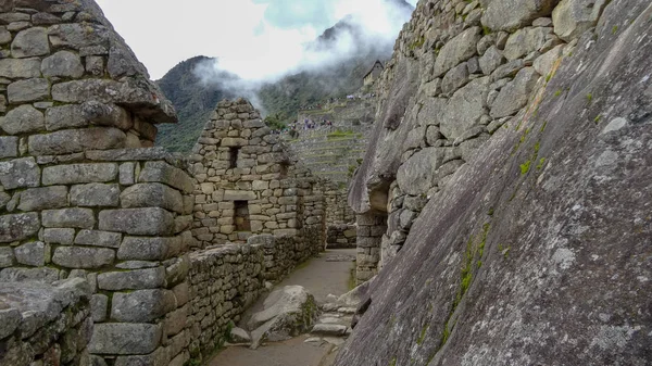 Machu Picchu v Peru je jedním z zázraků světa — Stock fotografie