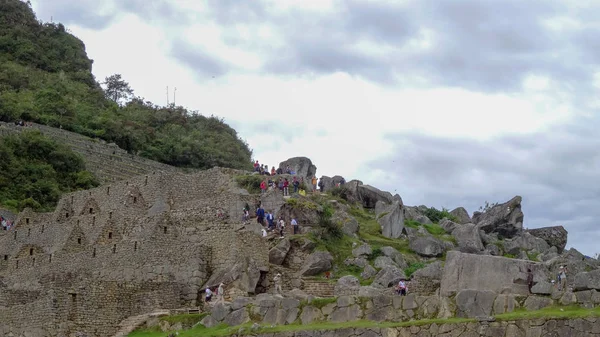 Machu picchu in peru ist eines der Wunder der Welt — Stockfoto