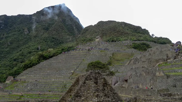 Machu picchu in peru ist eines der Wunder der Welt — Stockfoto