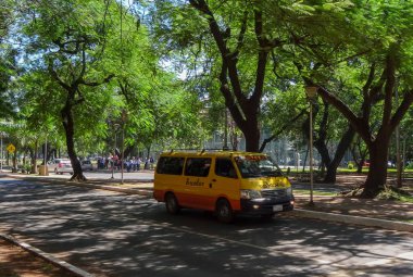 Ciudad del Este Paraguay şehrinde bir alışveriş şehridir.