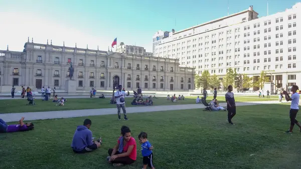 Santiago de Chile es una increíble capital del país —  Fotos de Stock