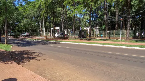 Ciudad del Este je obchodní město v Paraguayi. — Stock fotografie