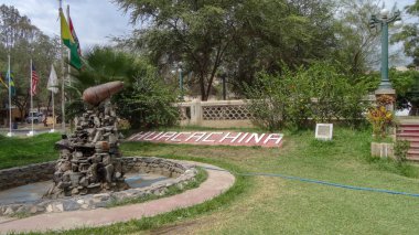 Peru Oasis Huacachina, çok uzak olmayan Ica