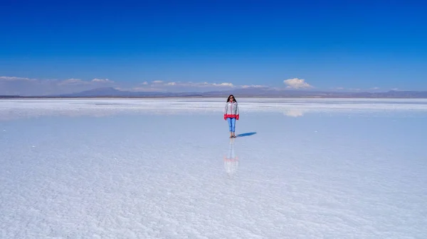 Salar Uyuni in Bolivia is a nature miracle — Stock Photo, Image