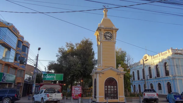 Плато Альтіплано з дуже нетиповим характером в Болівії — стокове фото