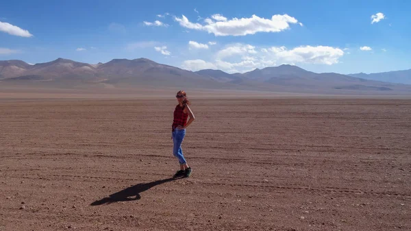 Plateau Altiplano with very untypical nature in Bolivia — Stock Photo, Image